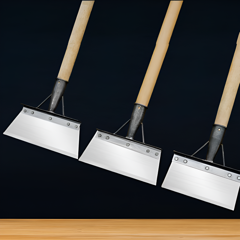 Multifunctional cleaning shovel