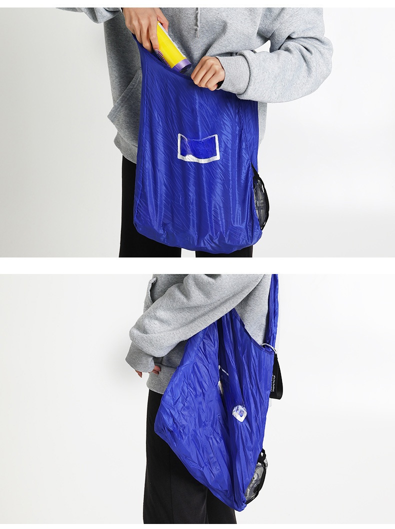 コンパクト収納ができるディスク型エコバッグ