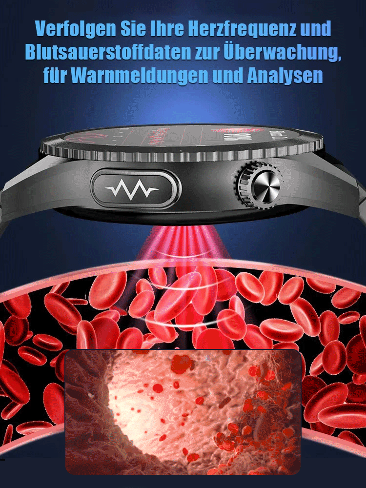 Z16Pro HD-Bildschirm Herzfrequenz Gesundheits-Smartwatch