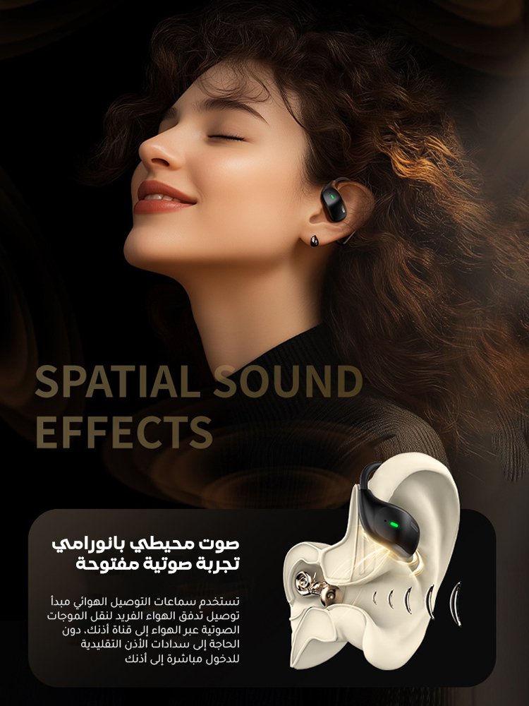 (بدون إعلانات مدى الحياة) أول سماعة للترجمة الترفيهية الصوتية والمرئية