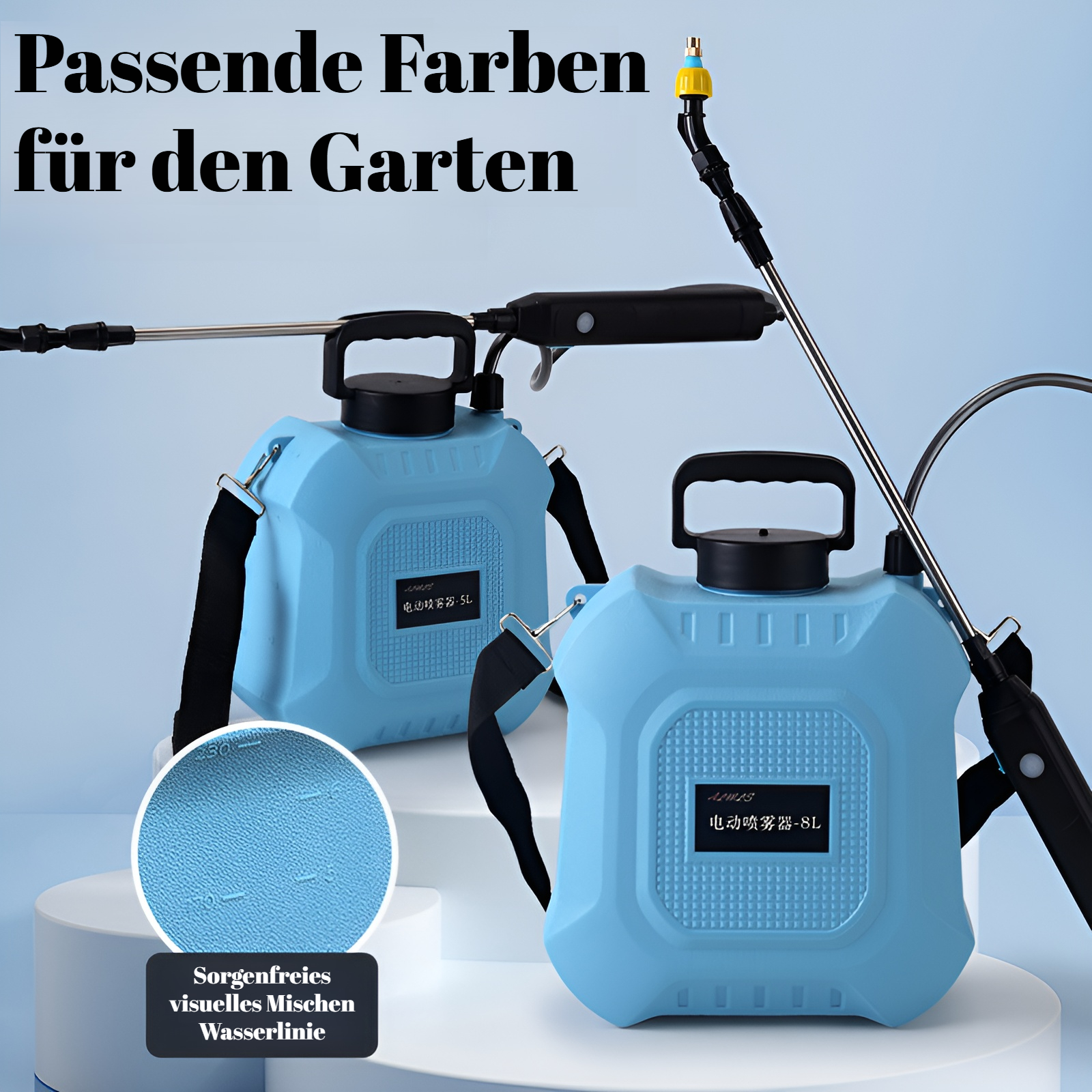 Autowaschpumpe mit starker Wasserstrahlfunktion