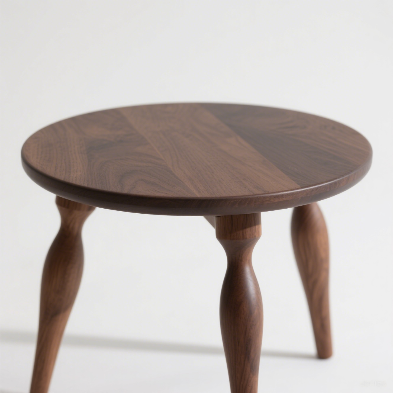 Mesa auxiliar de madera maciza para sofá, diseño sencillo