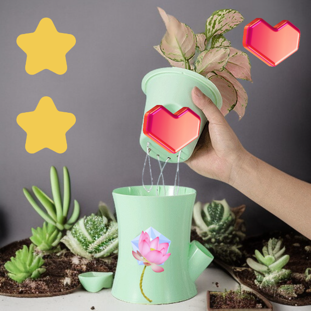 Samosavný květináč: Chytré zavlažování, bezstarostná péče