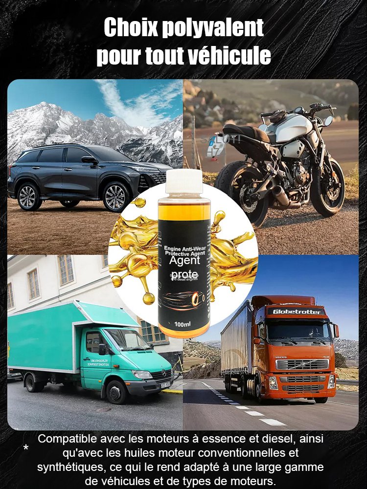 Protecteur anti-usure pour moteur haute performance amélioré