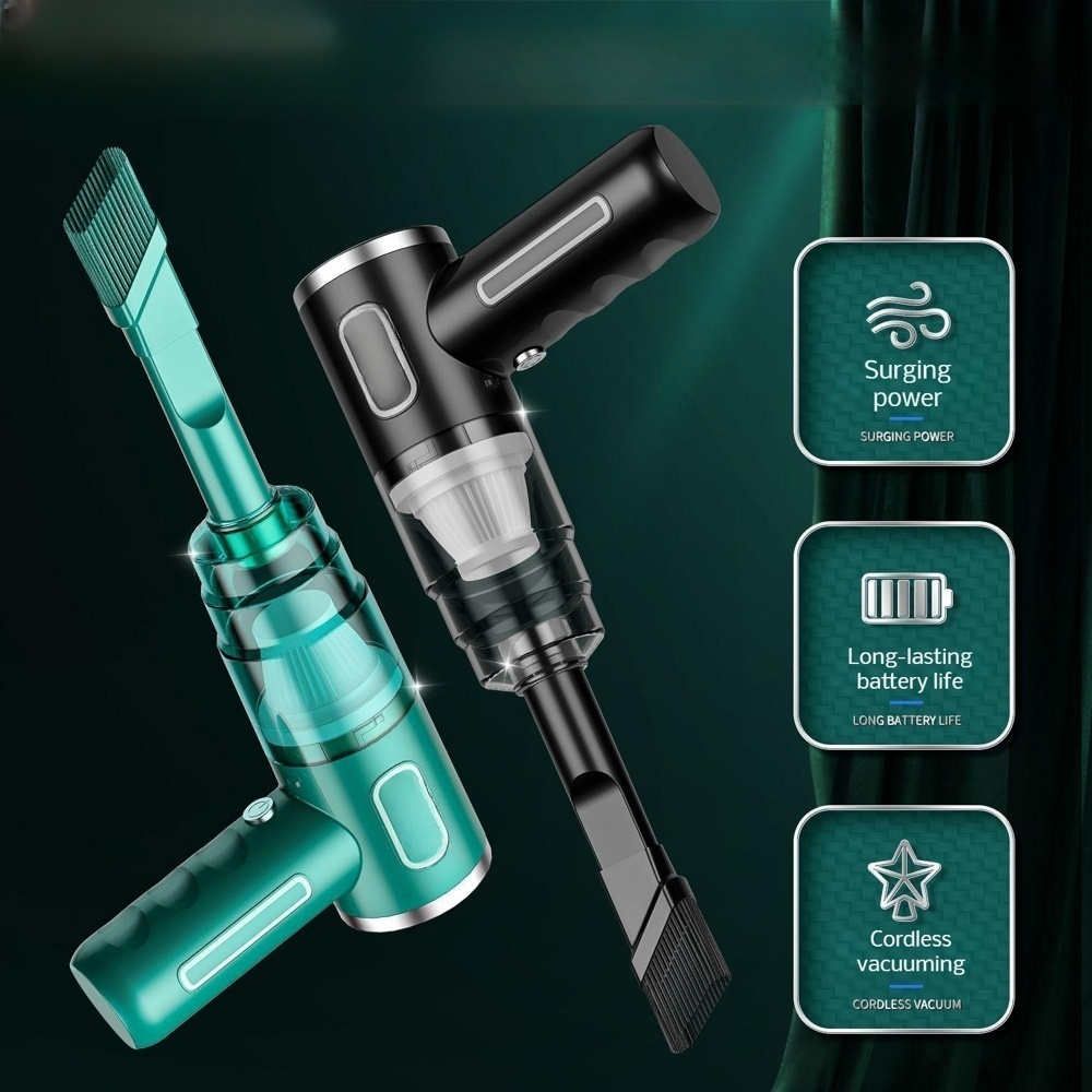Car Vacuum Cleaner Rechargeable Handheld Small Powerful Suction Car and Home Vacuum Cleaner