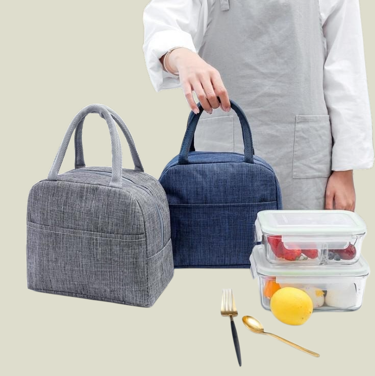 방수 휴대용 점심 보온 도시락 가방