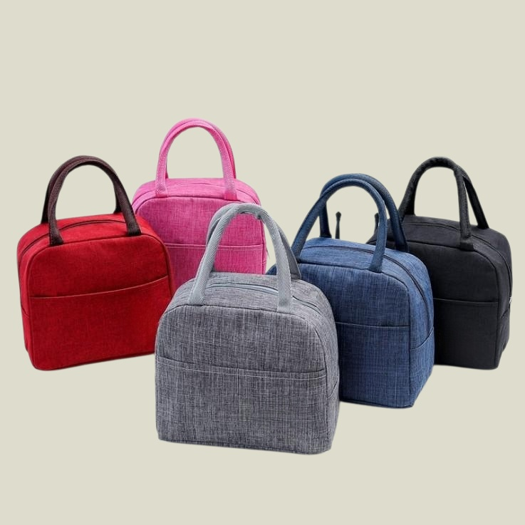 방수 휴대용 점심 보온 도시락 가방