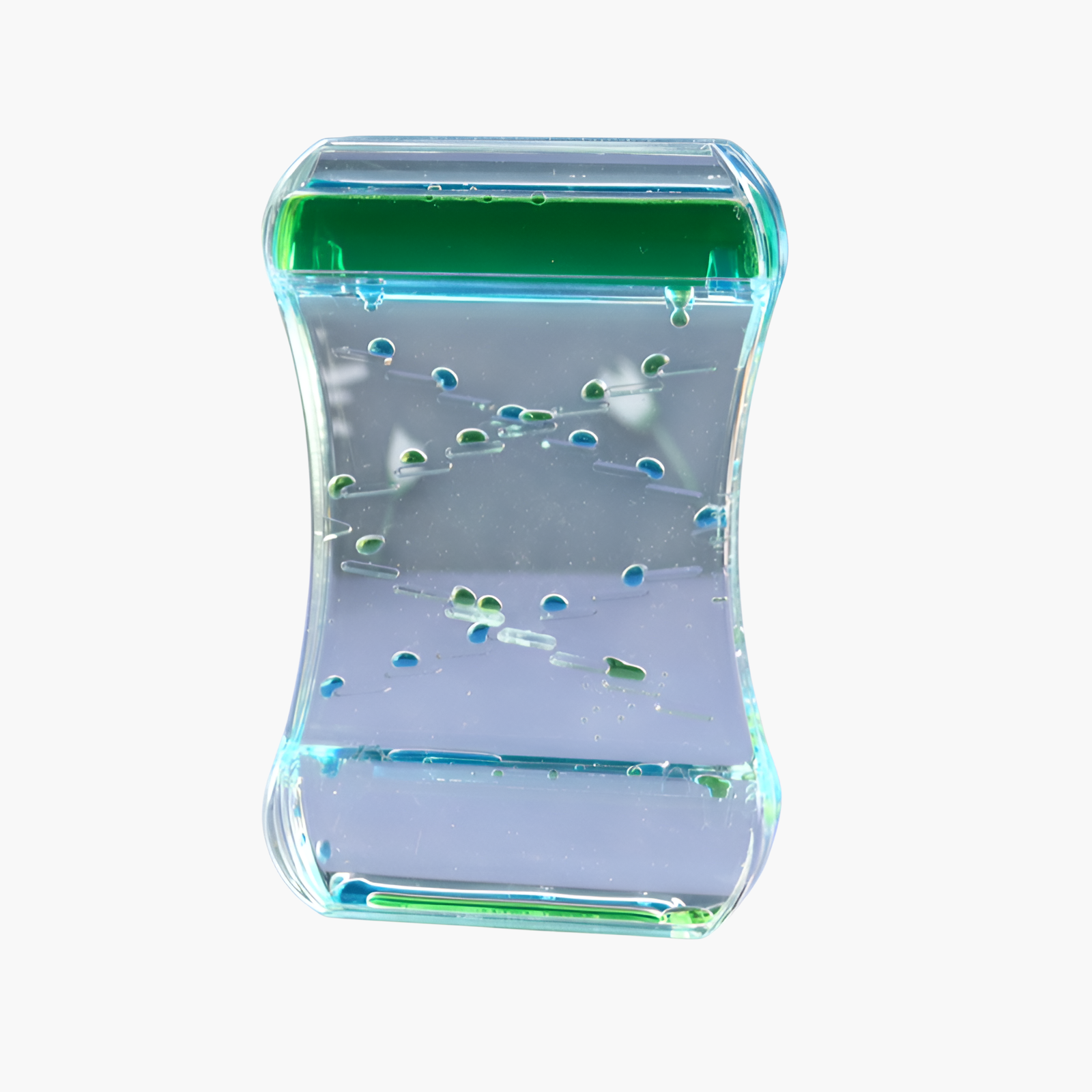 液体砂時計の振り子