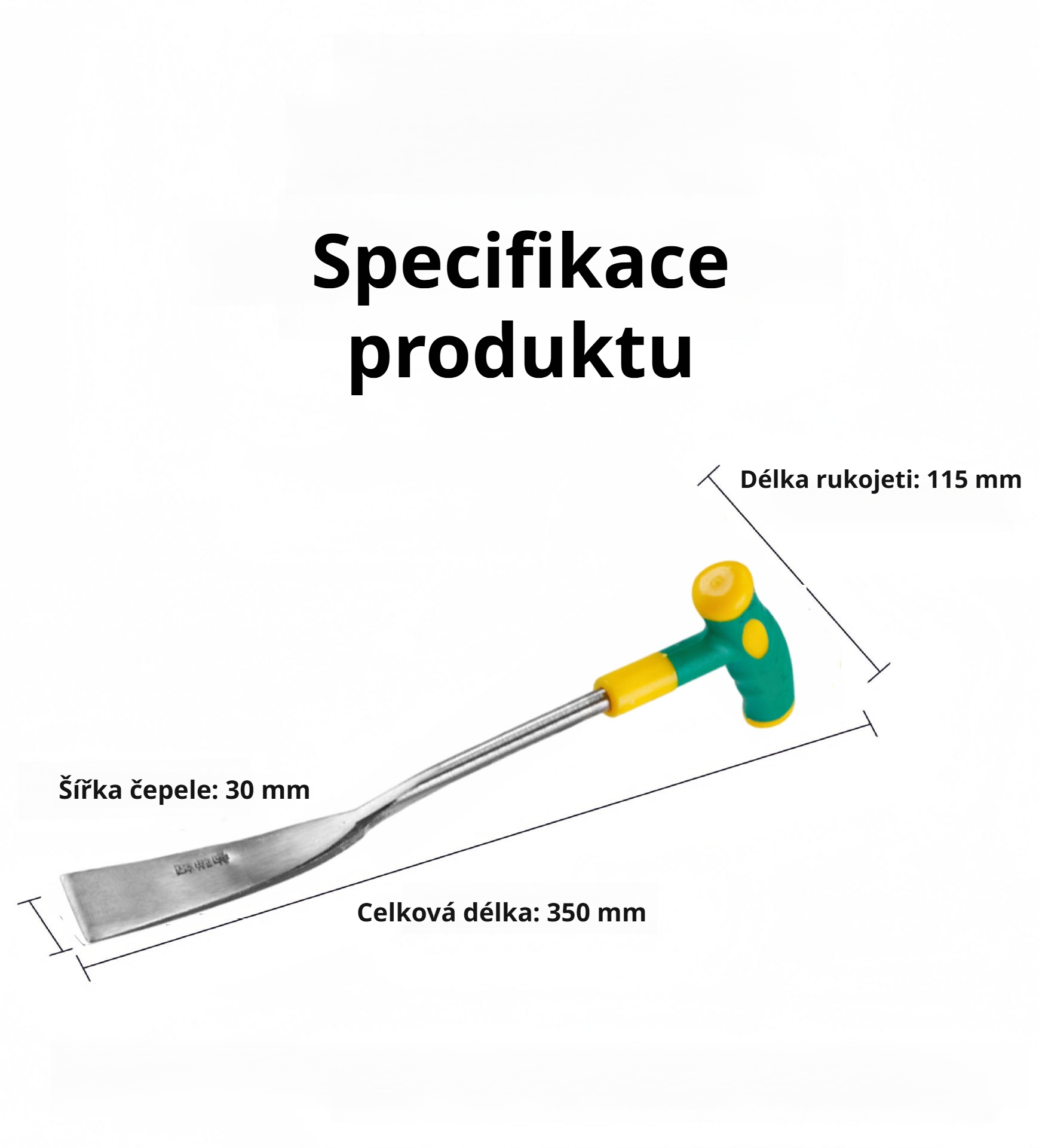 Zahradní nástroj z manganové oceli