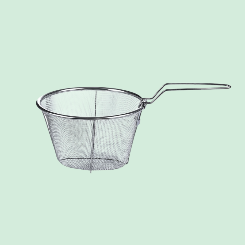 ステンレス製折りたたみ式家庭用ザル