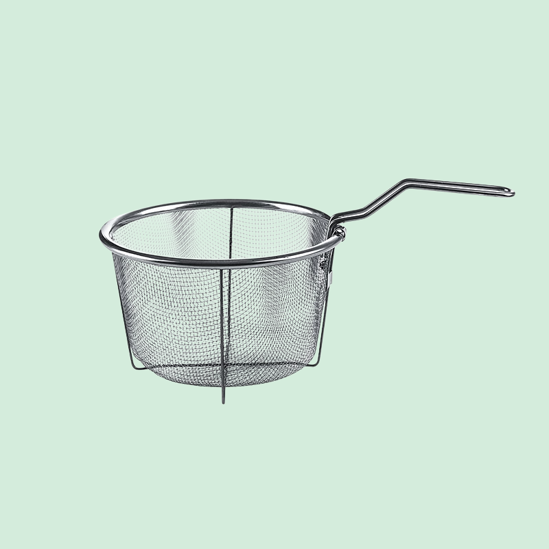 ステンレス製折りたたみ式家庭用ザル