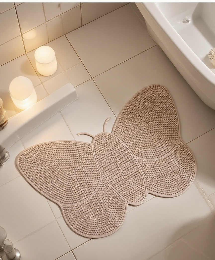 高齢者向け滑り止めバスマット利用シーン