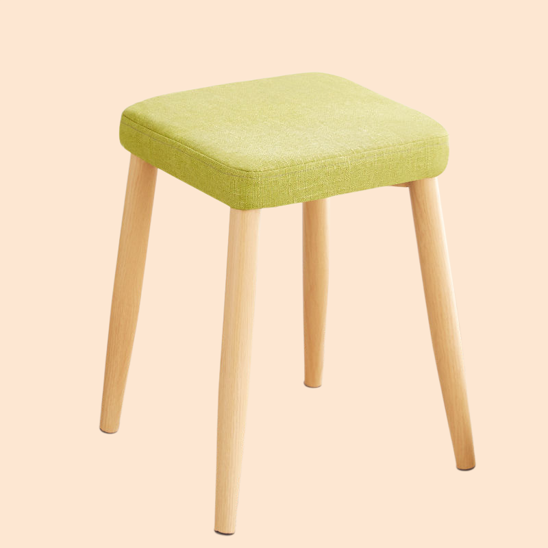 ソフトパッド家庭用モダンでシンプルな折りたたみ可能なスクエアスツール