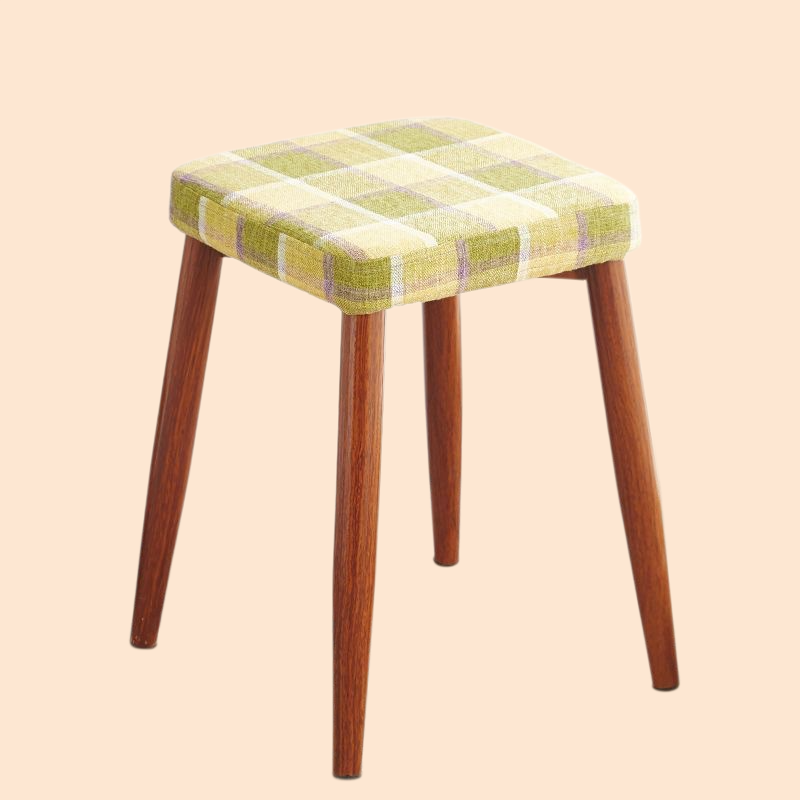 ソフトパッド家庭用モダンでシンプルな折りたたみ可能なスクエアスツール