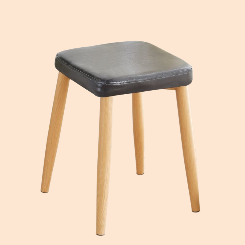 ソフトパッド家庭用モダンでシンプルな折りたたみ可能なスクエアスツール