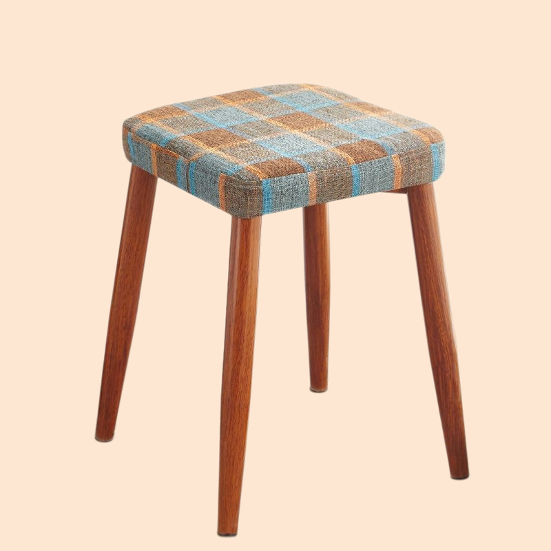 ソフトパッド家庭用モダンでシンプルな折りたたみ可能なスクエアスツール