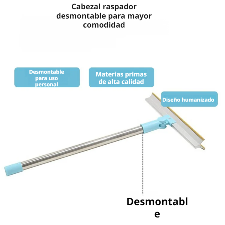 Cepillo Limpiador de Alfombras Extensible con Juego Completo