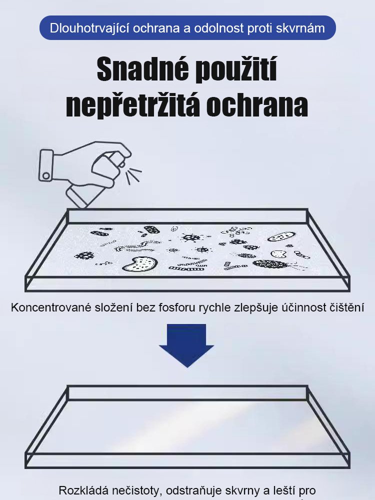 Silný ocelový odstraňovač rezi