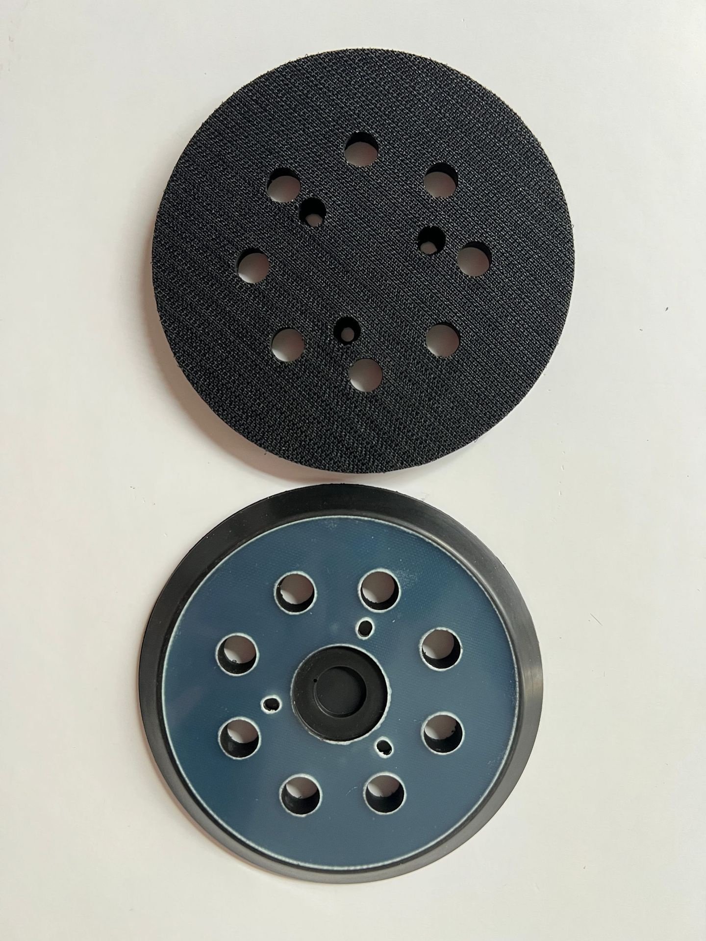 5 inch 8 holes pneumatic sander tray electric polisher base tray sanding disc self-sander sticky tra