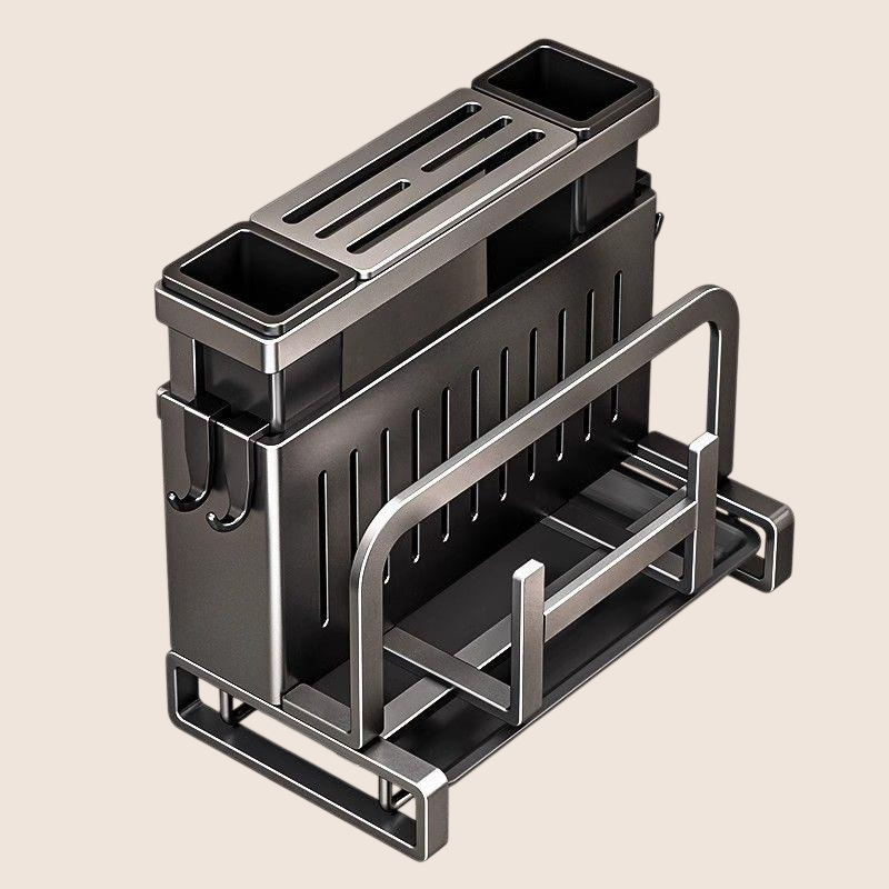 주방 스테인리스강 테이블 벽걸이 일체형 식칼 수납대