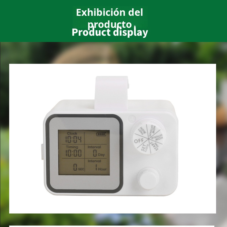 Dispositivo de riego automático de flores de pantalla completa JMY, dispositivo de riego inteligente