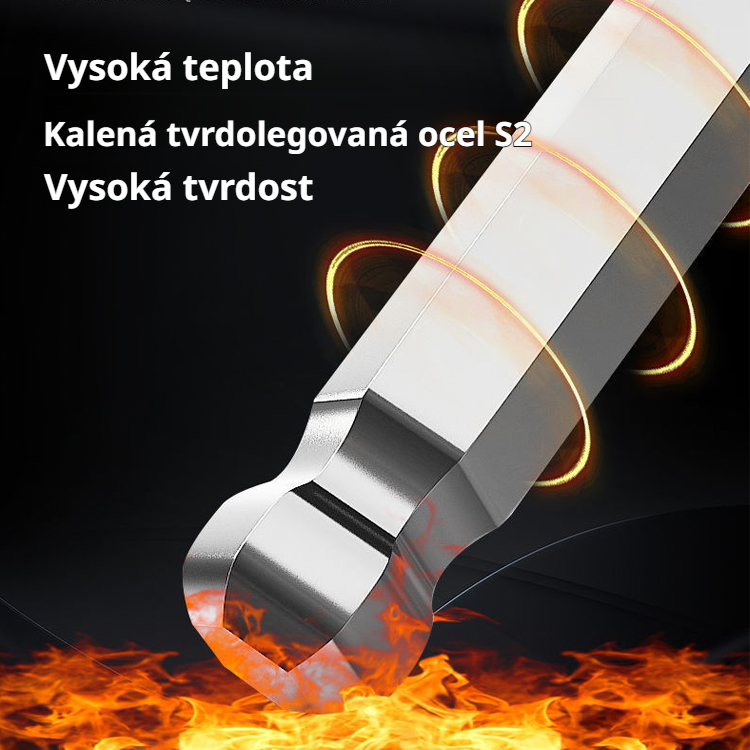 Sada 9dílných šestihranných nástrčných klíčů