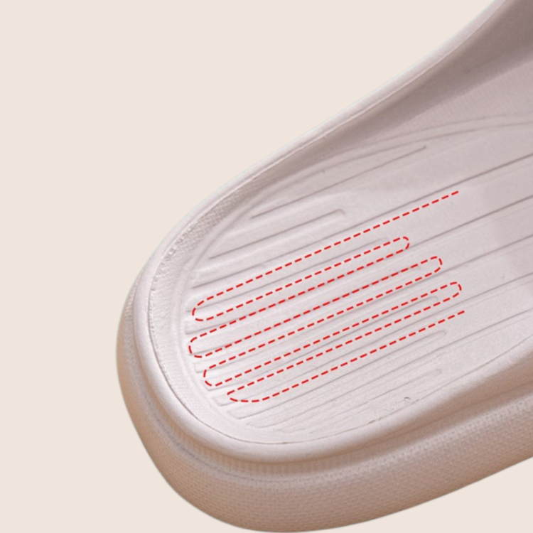 Indoor soft bottom household anti slip cool slippers