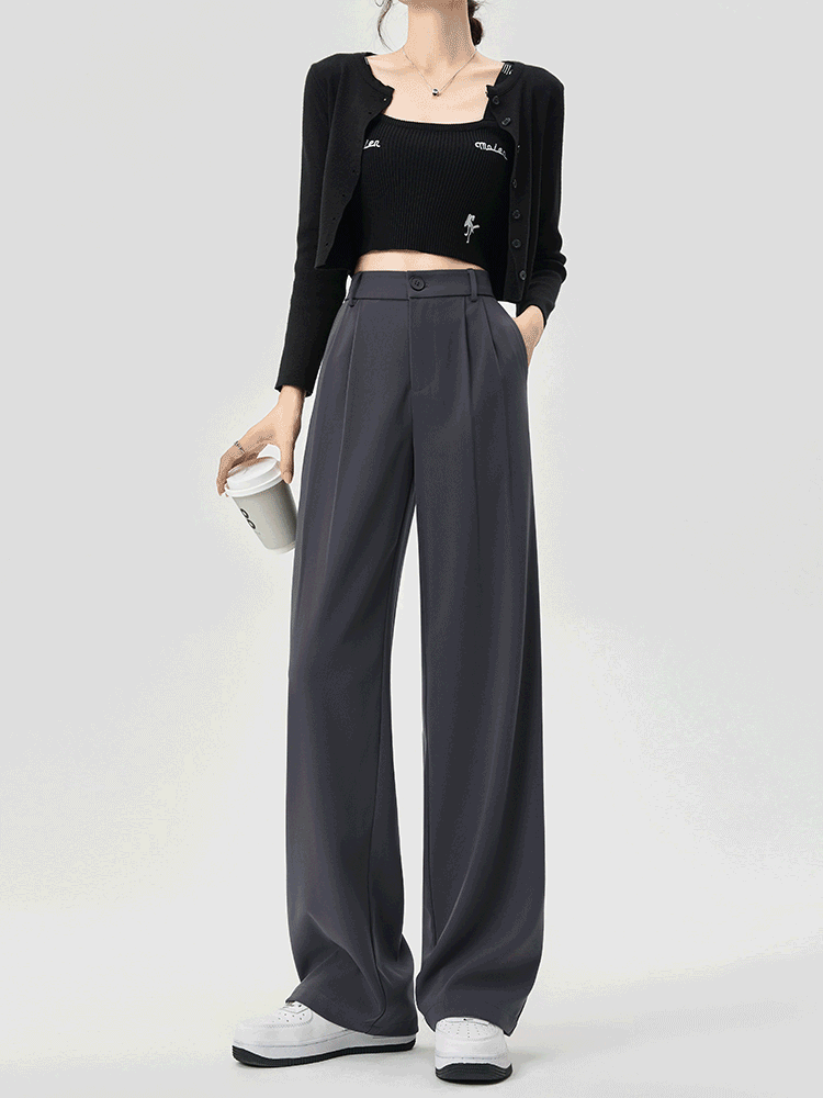 키 커보이고 날씬해 보이는 봄여름 와이드 팬츠