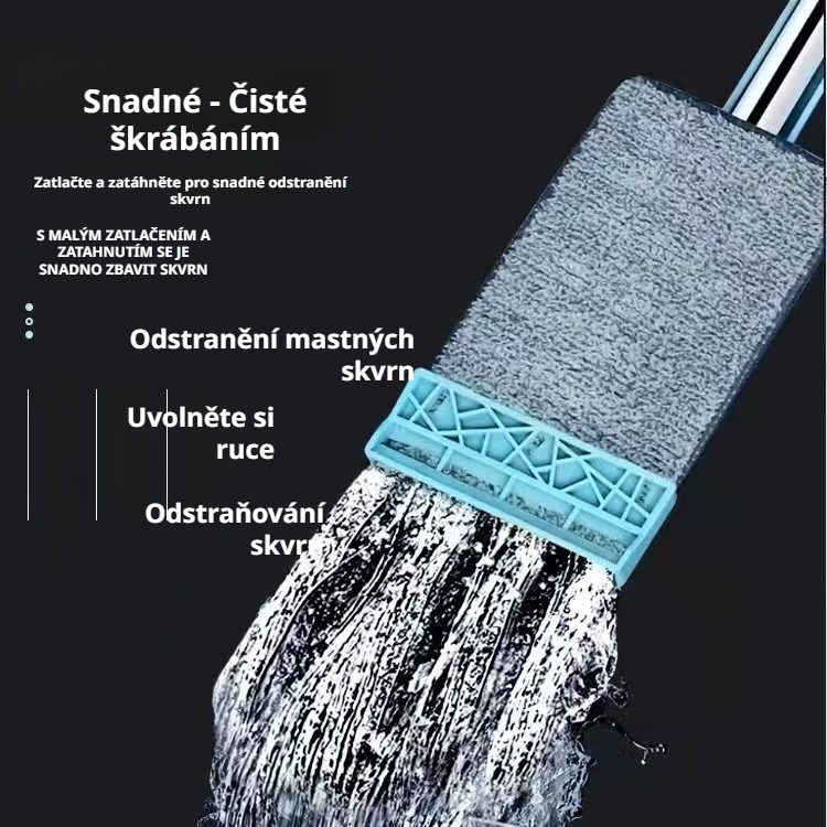 Moderní mop na dlaždice pro snadné čištění