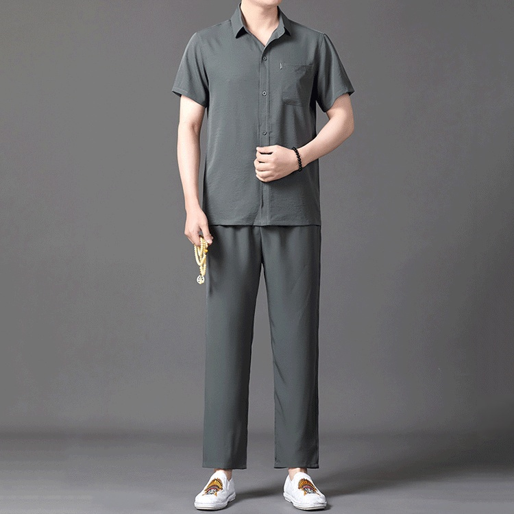 綿麻上下セット