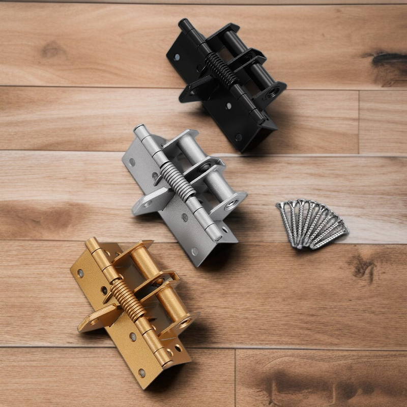 Multi functional door closer automatic door closing hinge