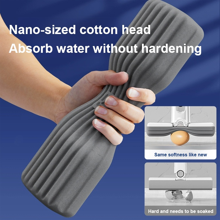 Handheld water spray mop for easy table wiping without hands washing