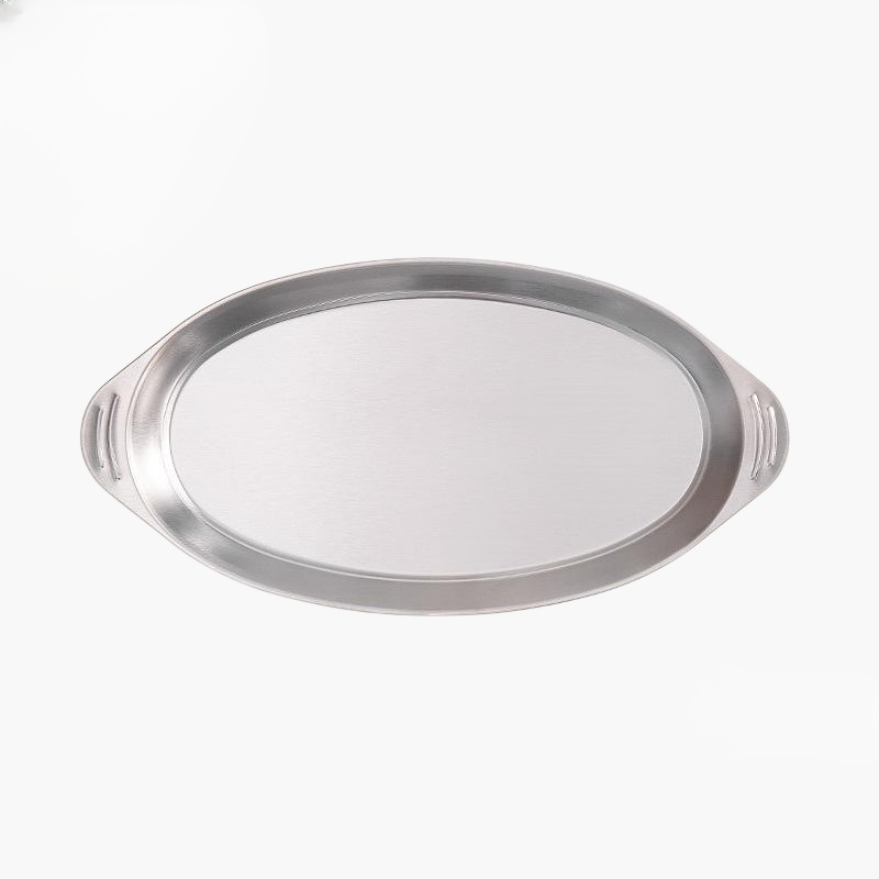 ステンレス製家庭用蒸し魚トレー