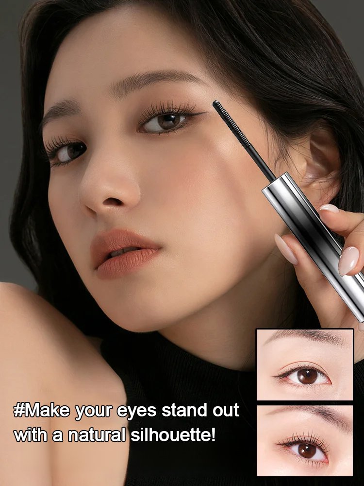 [Sweat-proof and anti-fading, lengthening and thickening] Curling mascara 