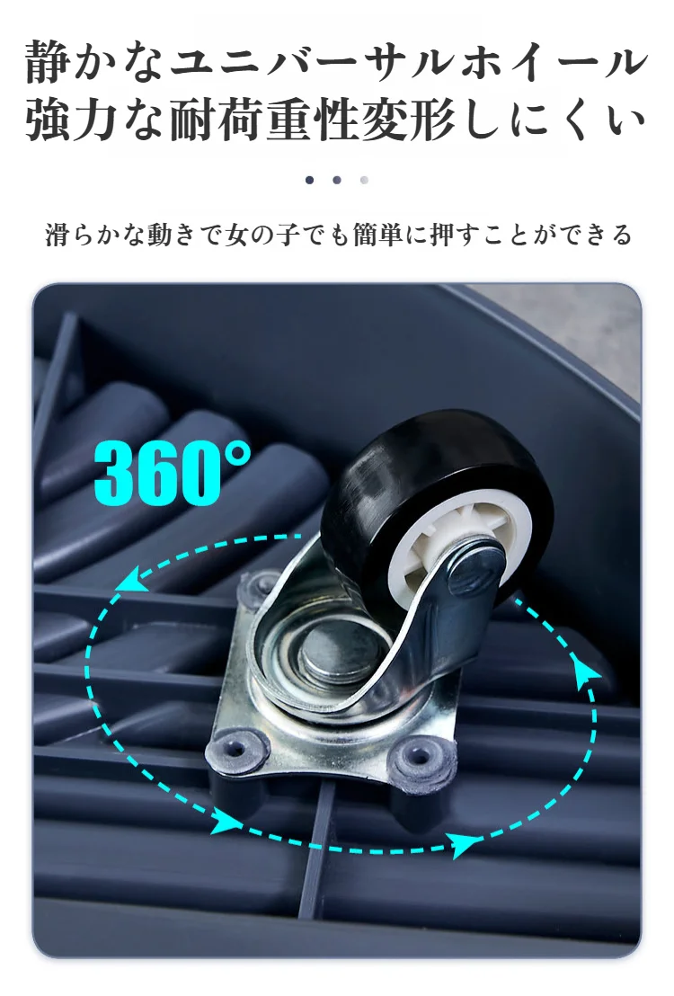 移動しやすい植木鉢トレイの実用シーン