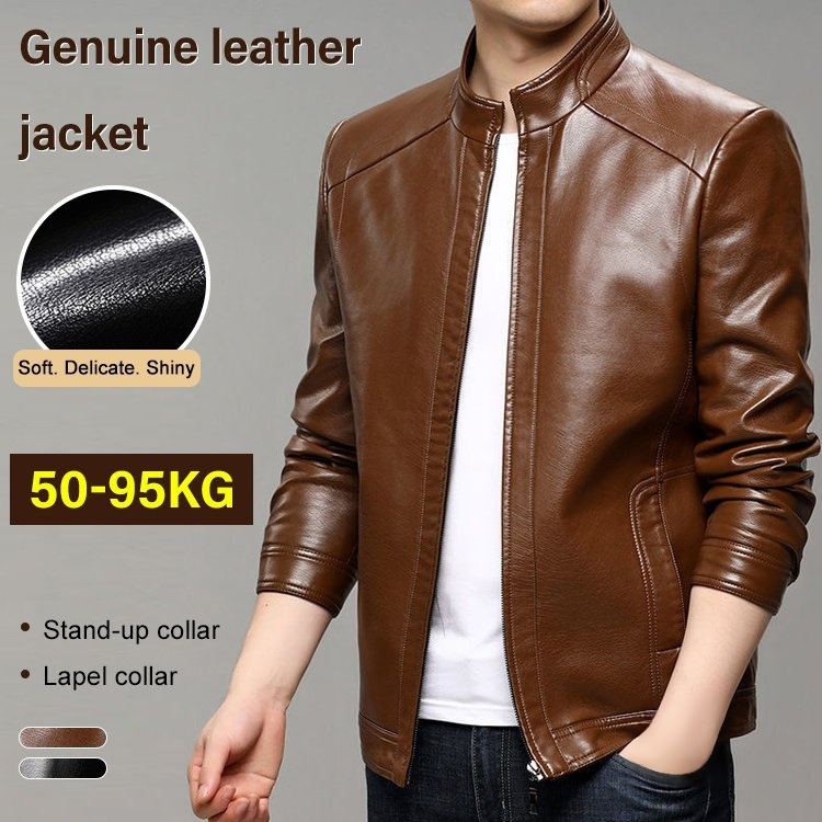 Men's Leather Jacket Collection