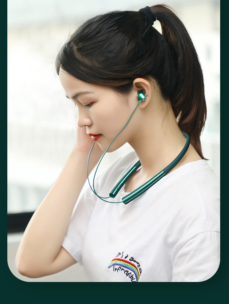 シンプルデザインの無線Bluetoothヘッドホン