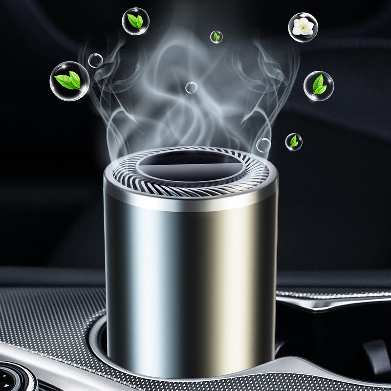 アルミ合金製のクチナシの香り消臭カーカーフレグランス固形芳香剤