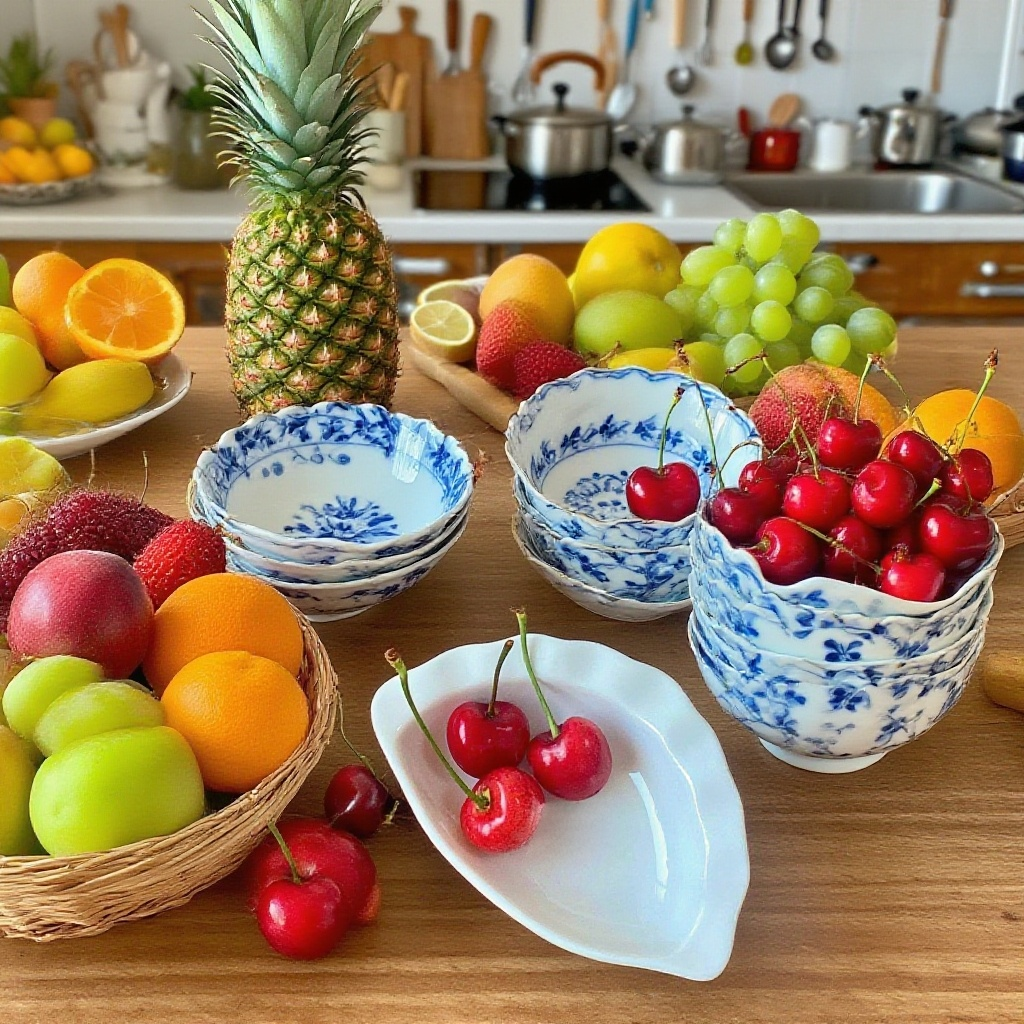 삼각형 귀여운 도자기 맛 접시