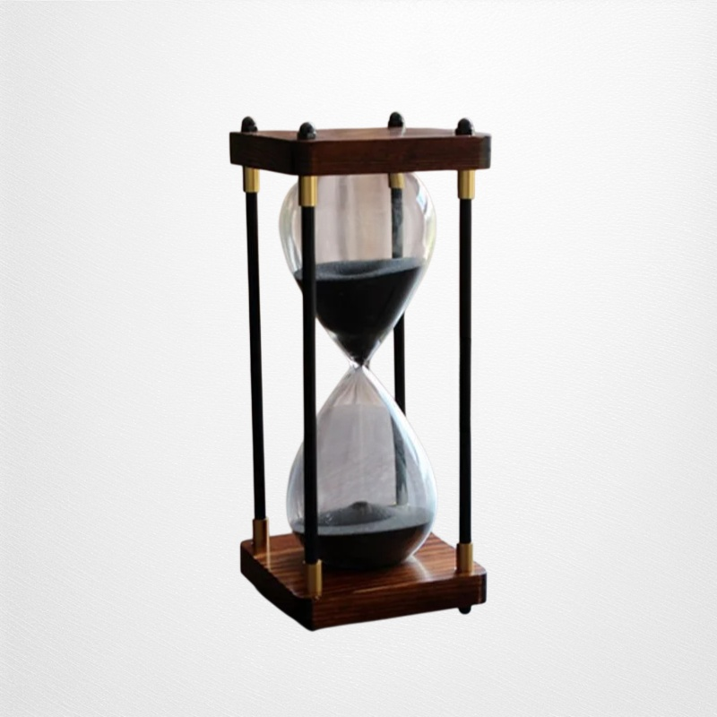 레트로 모래시계 장식품
