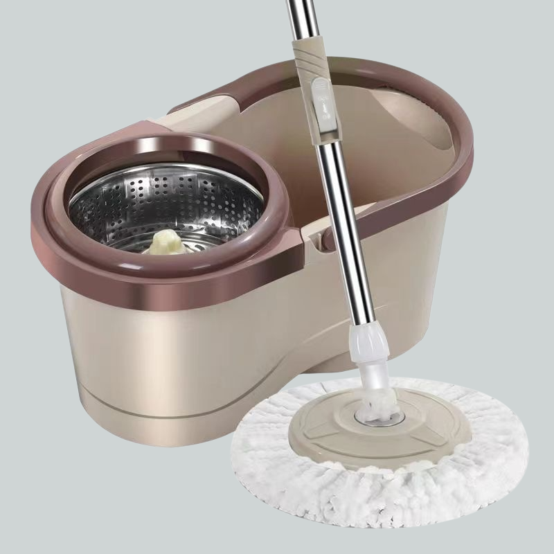 Fully automatic dehydration spin mop