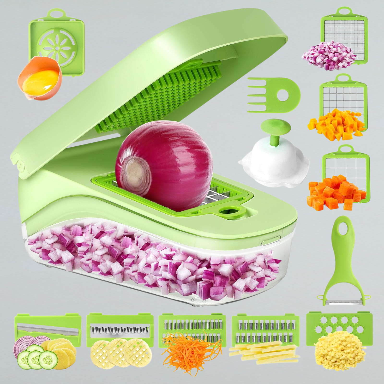 Multifunctional vegetable cutter