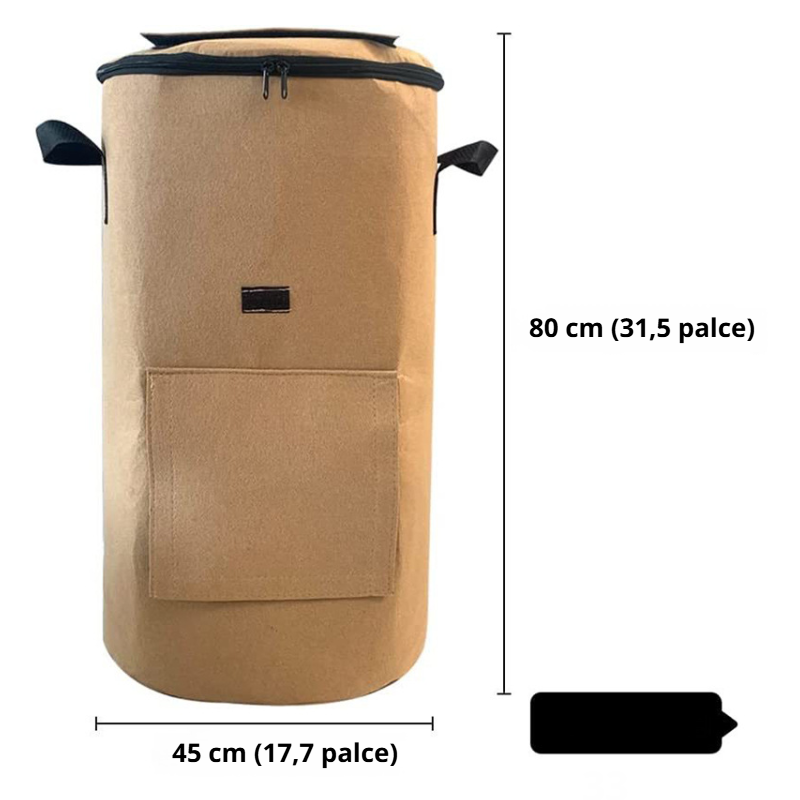 Kompostovací pytel z netkané textilie