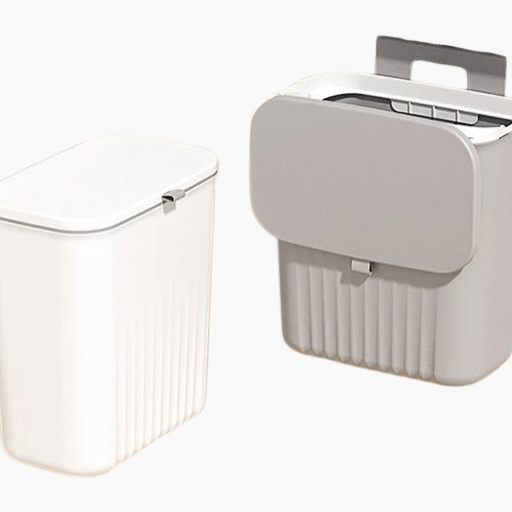 可懸掛滑蓋帶蓋垃圾桶