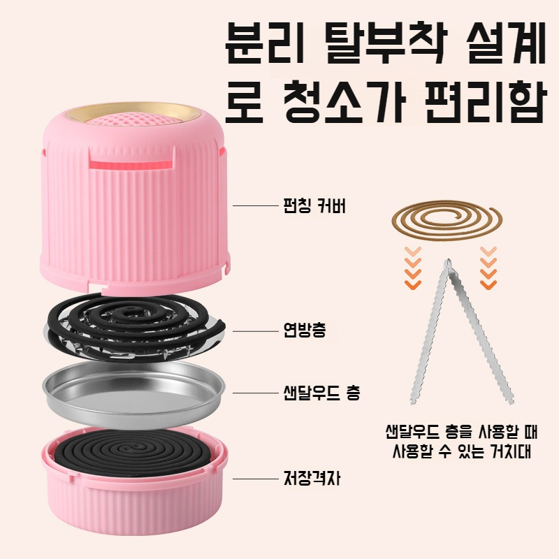 모기퇴치 밴드 케이스 홀더 재받이 실내 모기퇴치 디퓨저 케이스