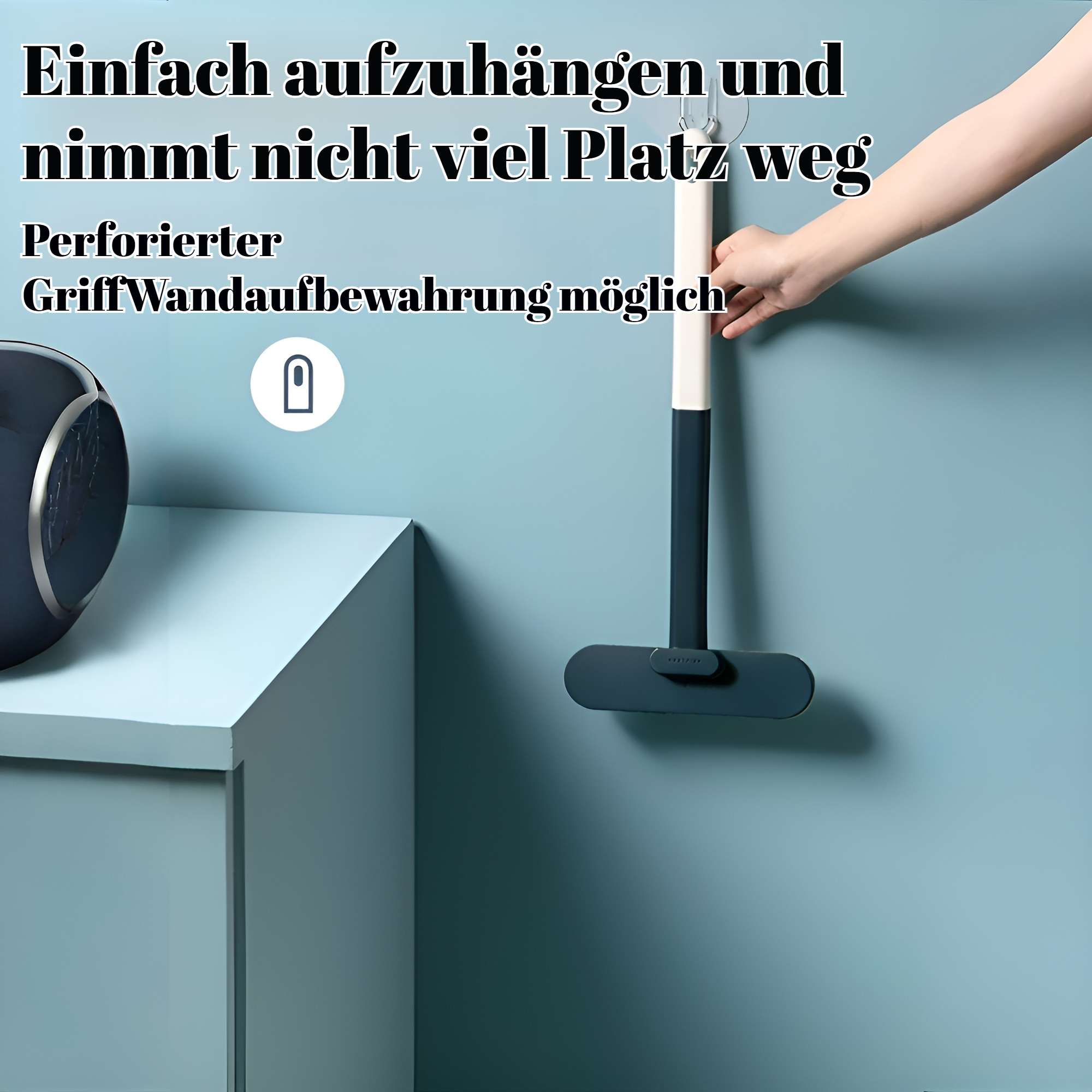 Feine Bürste zur Entfernung von Haaren und Fusseln