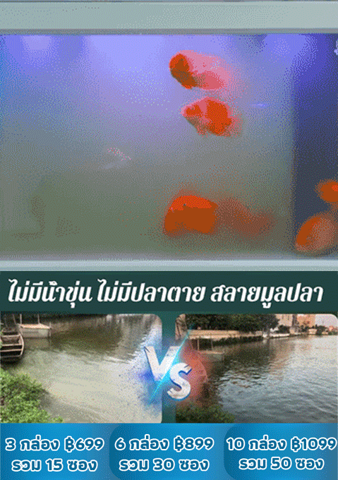 【สำหรับบ่อปลาและตู้ปลา】แร่ธาตุปรับสภาพน้ำ