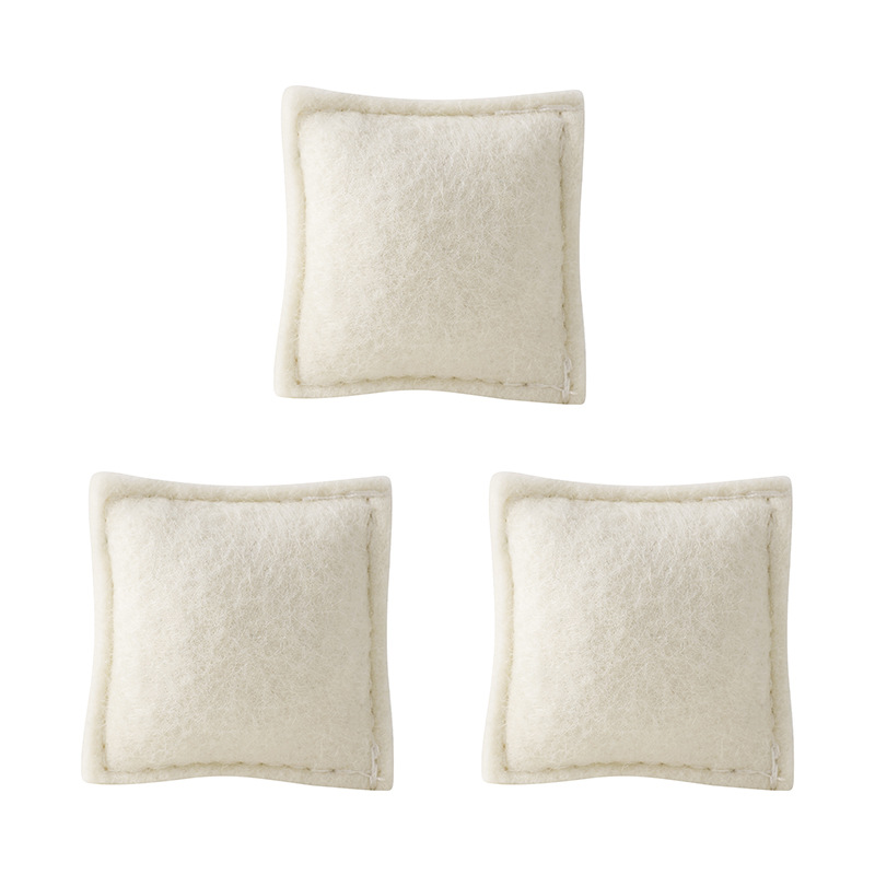 粘着ヘアクリーナー 正方形洗濯機乾燥機クリーナー 衣類用ウールボールもつれ防止乾燥機 ペット衣類クリーニングツール