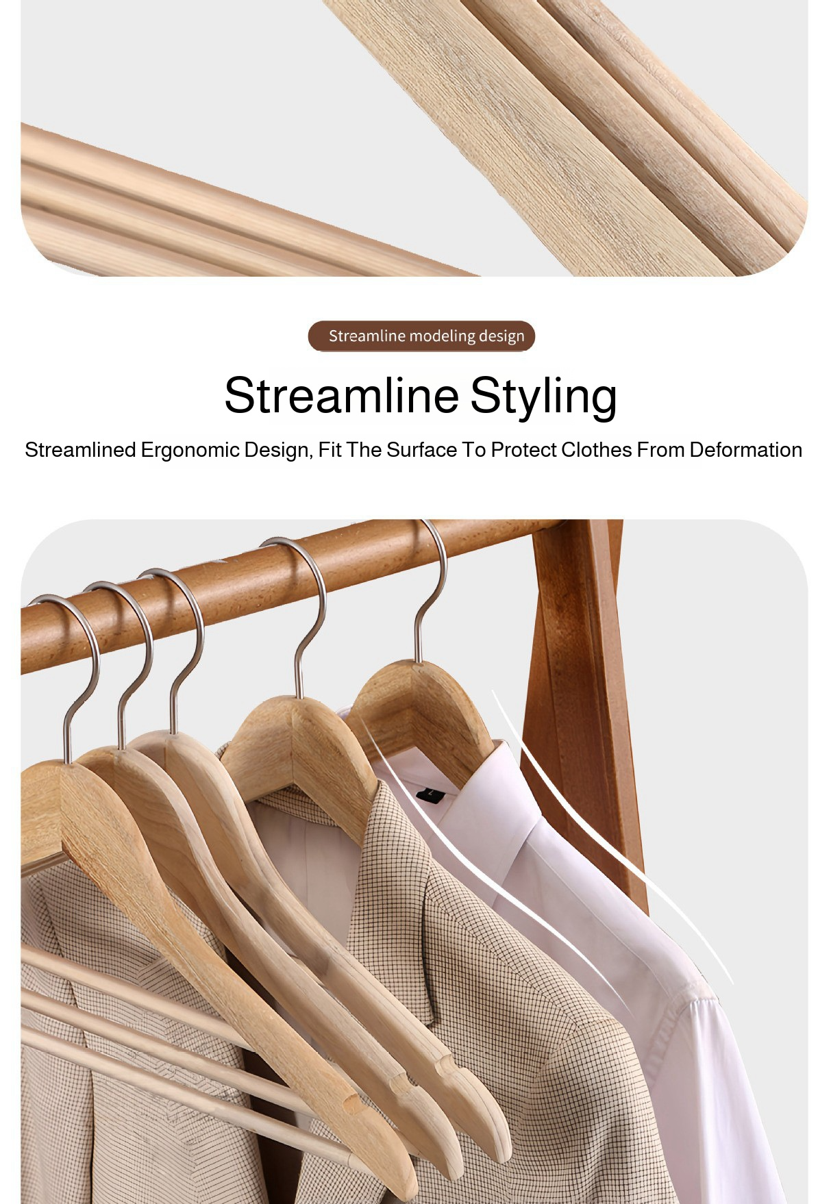 Durable steel coat rack with multiple hooks for jackets