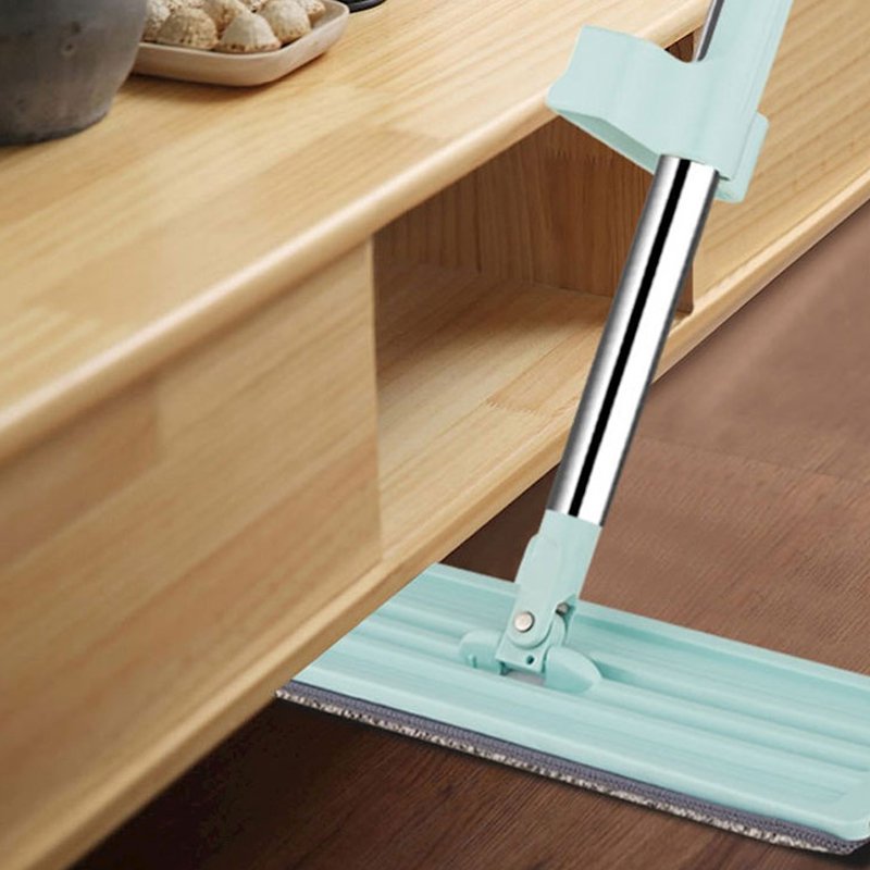 Self-wringing Flipping Flat Mop